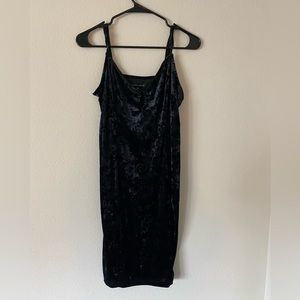 Velvet black Dress